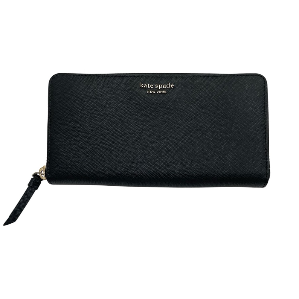 Kate Spade Black Zip-Around Wallet